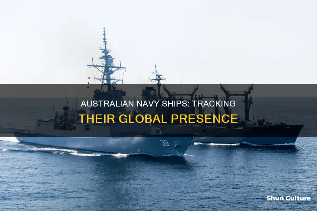 where are australian navy ships