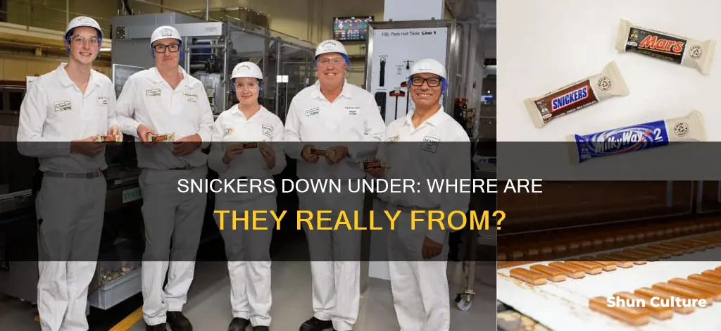 where are australian snickers made