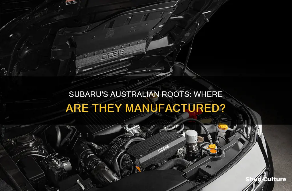 where are australian subarus made