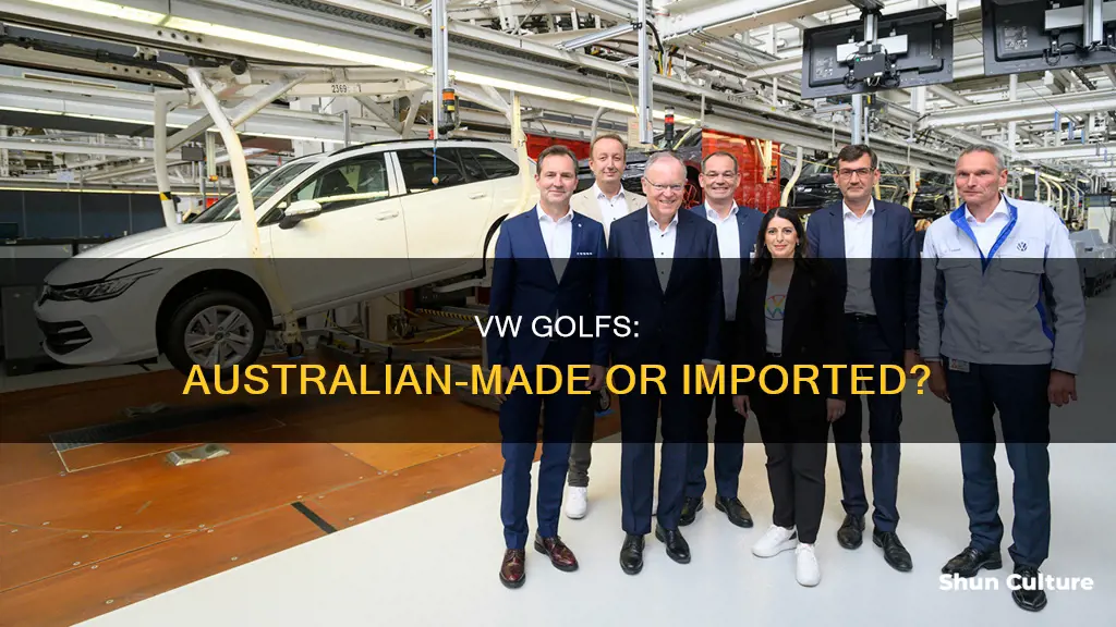 where are australian vw golfs made