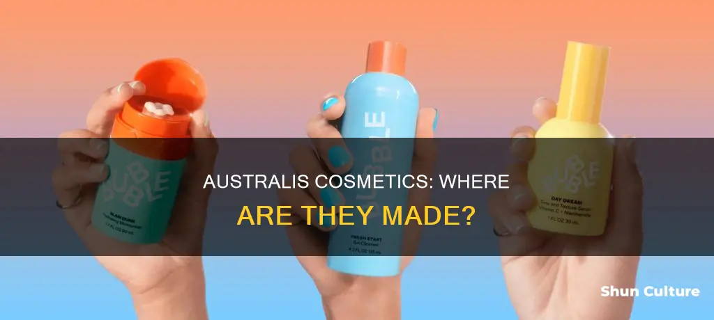 where are australis cosmetics made