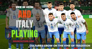 European Football: Austria vs Italy: Where and When?