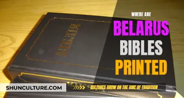 The Secret Location of Belarus Bible Printing Press