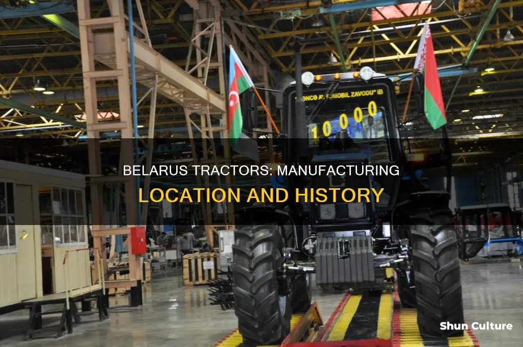 where are belarus tractors made