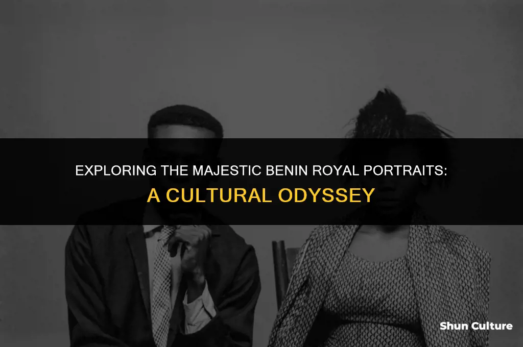 where are benin royal portraits placed
