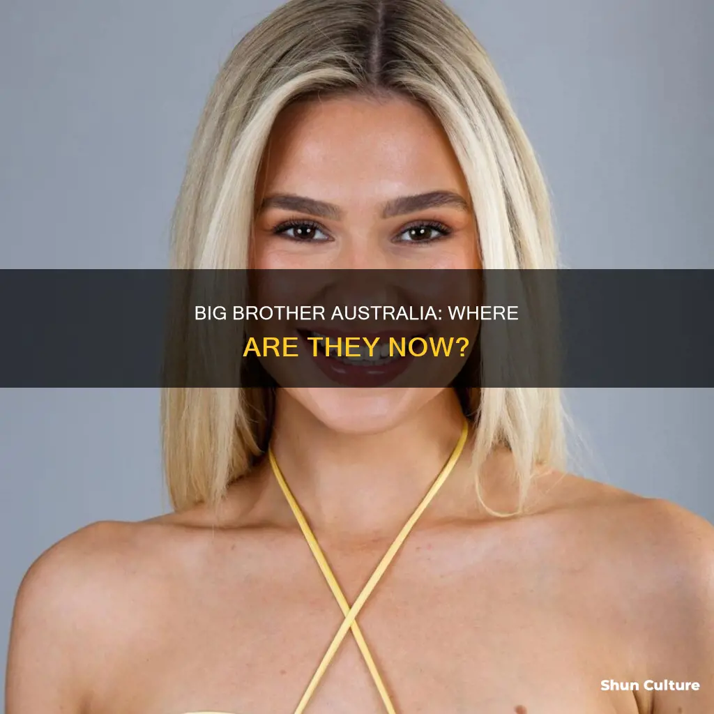 where are big brother australia contestants now