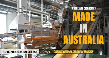 Cigarettes' Australian Manufacturing: A Look Inside