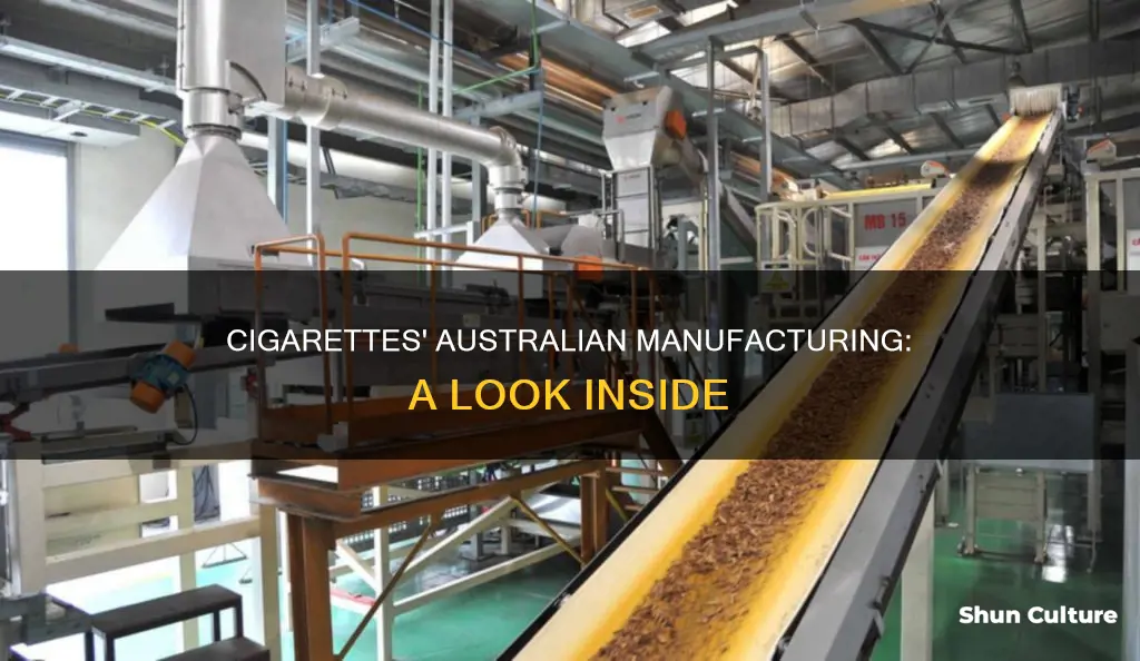 where are cigarettes made in australia