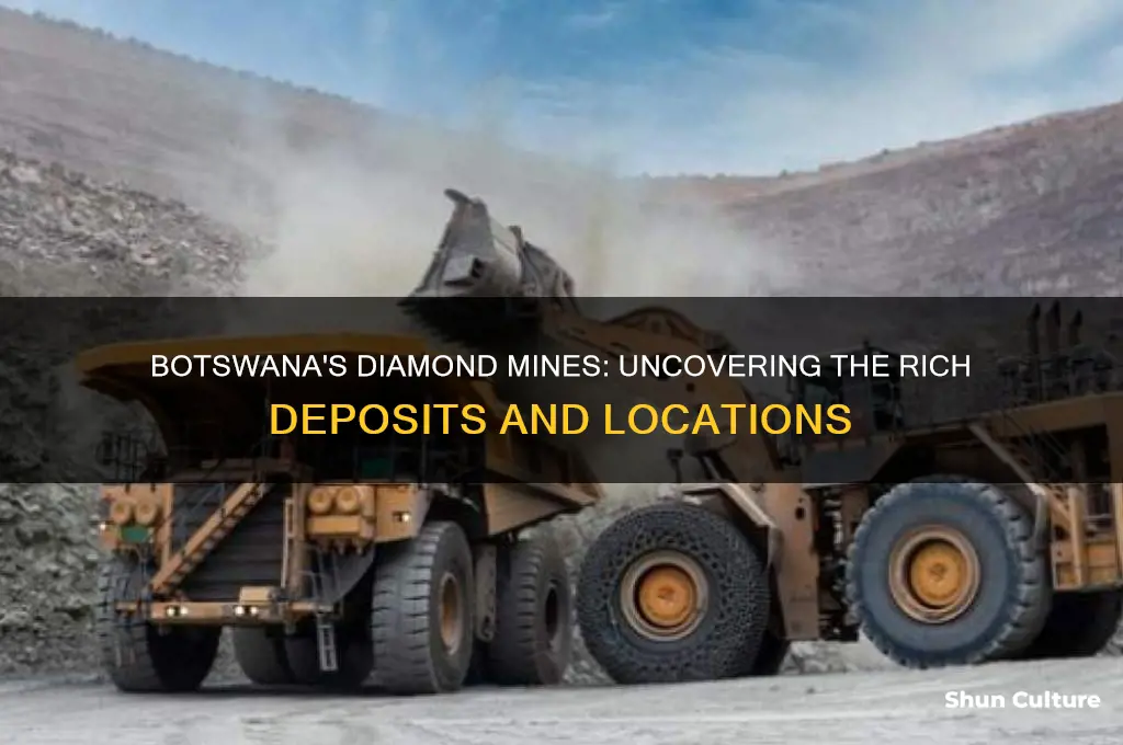where are diamonds found in botswana