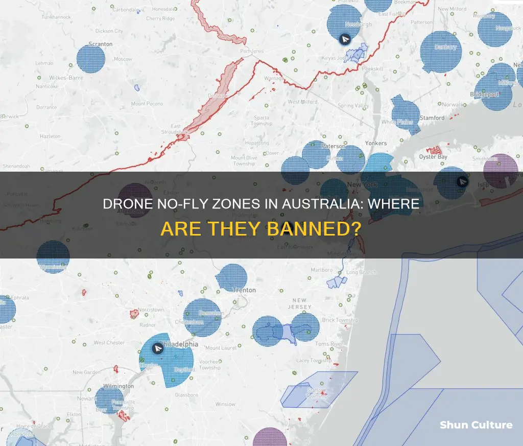 where are drones banned in australia