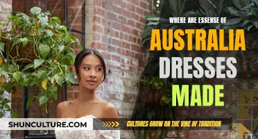 Essense of Australia: Where Are the Wedding Gowns Made?