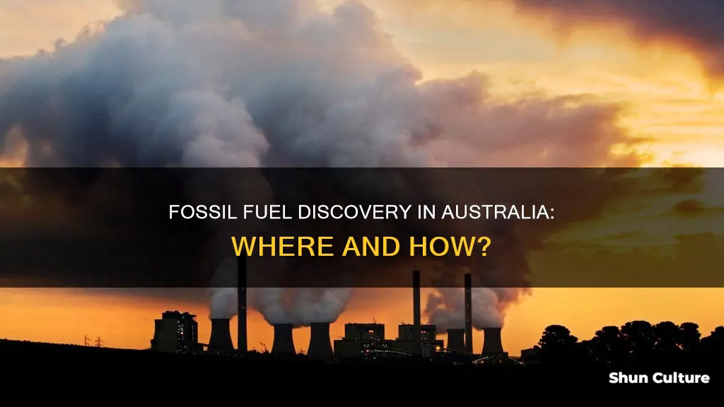 where are fossil fuels found in australia