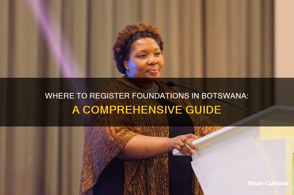 where are foundations registered in botswana