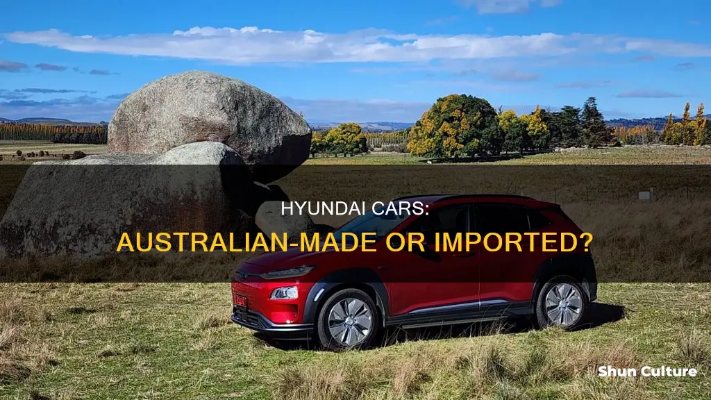 where are hyundai cars made for australia