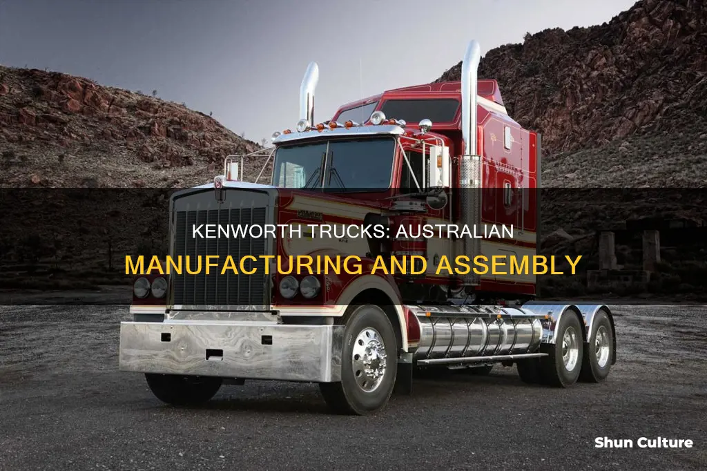 where are kenworth trucks made in australia