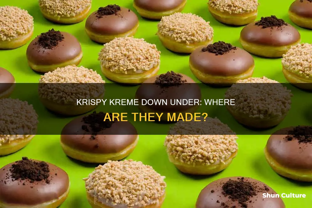 where are krispy kreme donuts made in australia