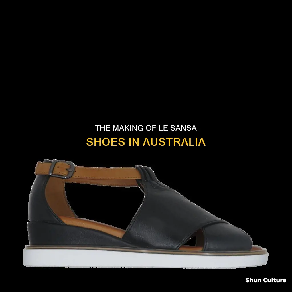 where are le sansa shoes made in australia