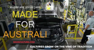 Lexus Cars: Where Are They Made for Australia?