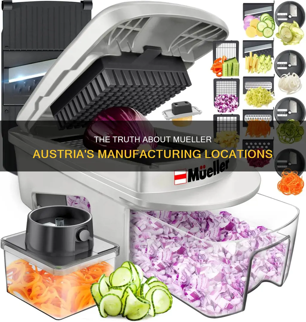where are mueller austria products made