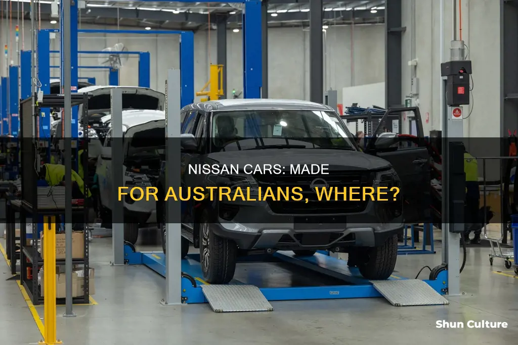 where are nissan cars made for australia