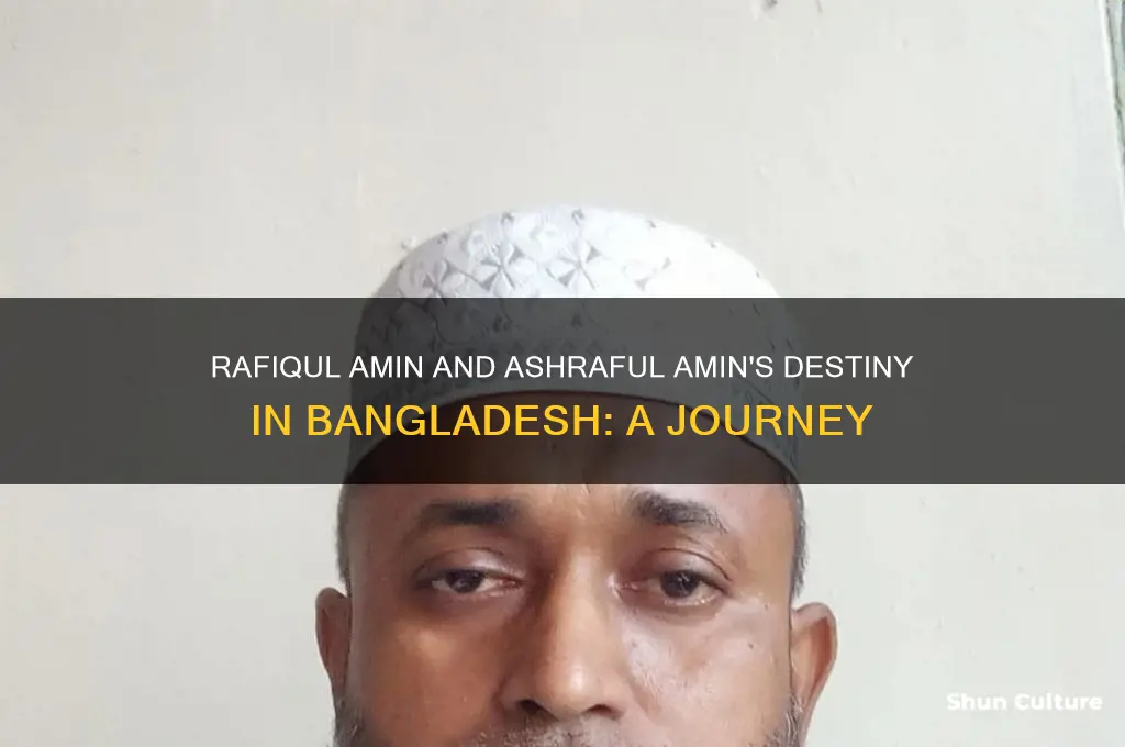 where are rofiqul amin andashraful amin destiny bangladesh