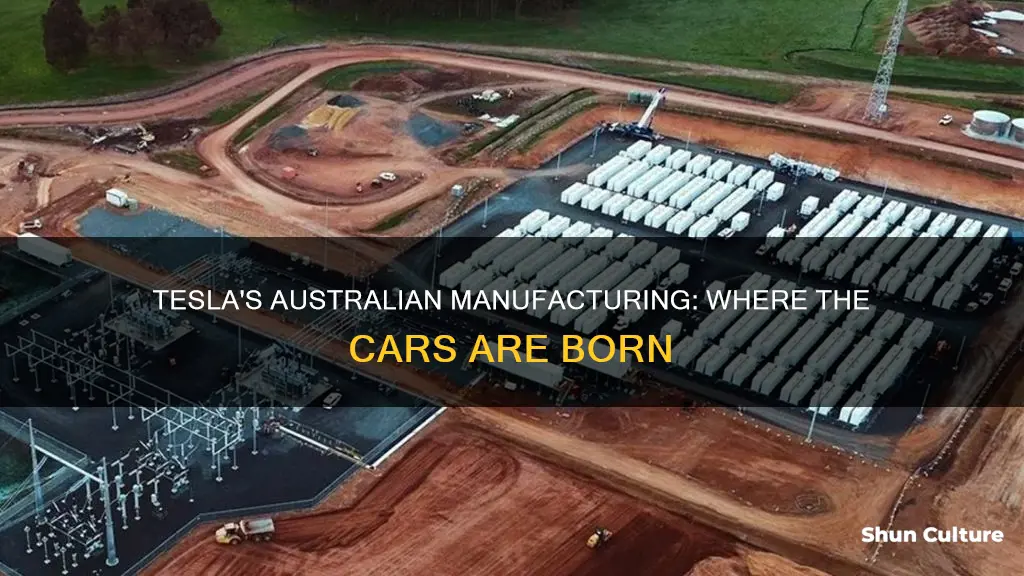 where are tesla cars made in australia
