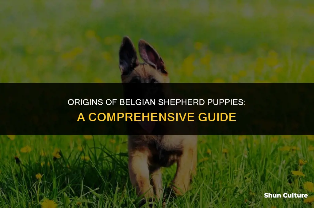 where are the belgium shepherd puppies from