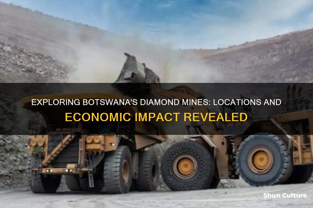 where are the diamond mines in botswana