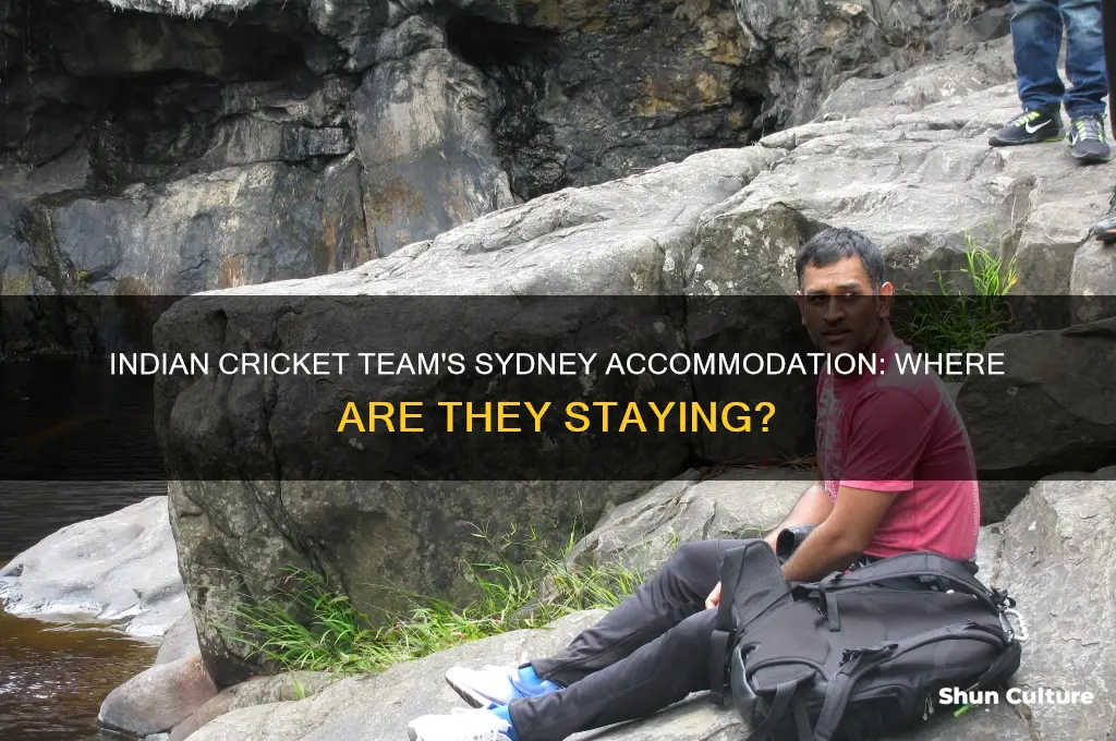 where are the indian cricket players staying in sydney australia