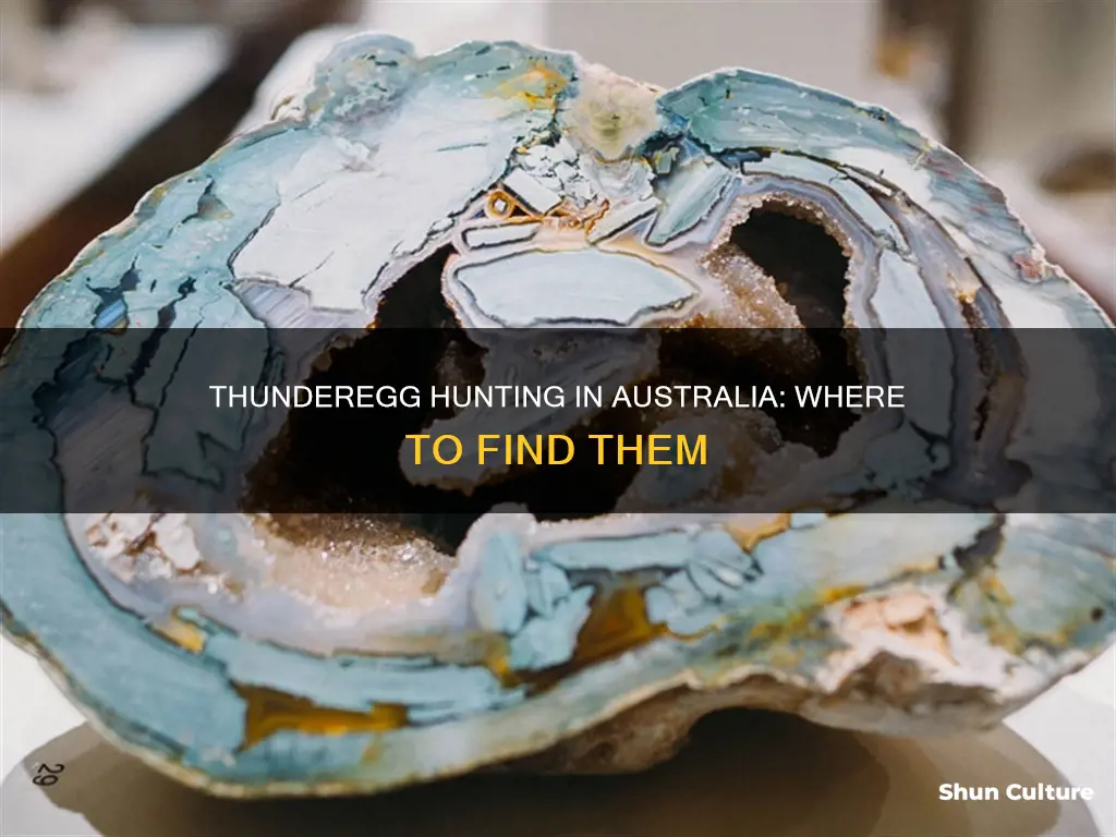 where are thundereggs found in australia