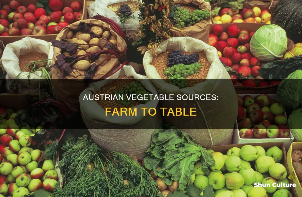 where are vegetables grown in austria