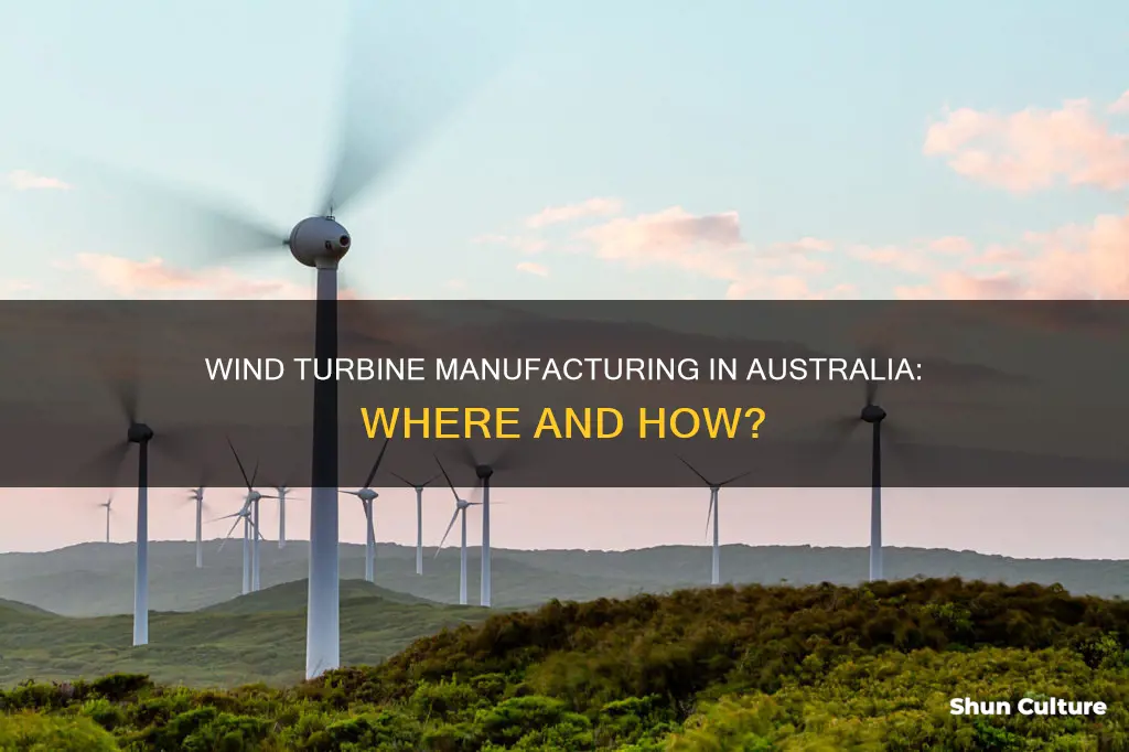 where are wind turbines made in australia