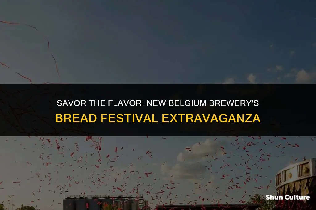 where at new belgium brewery is the bread festival