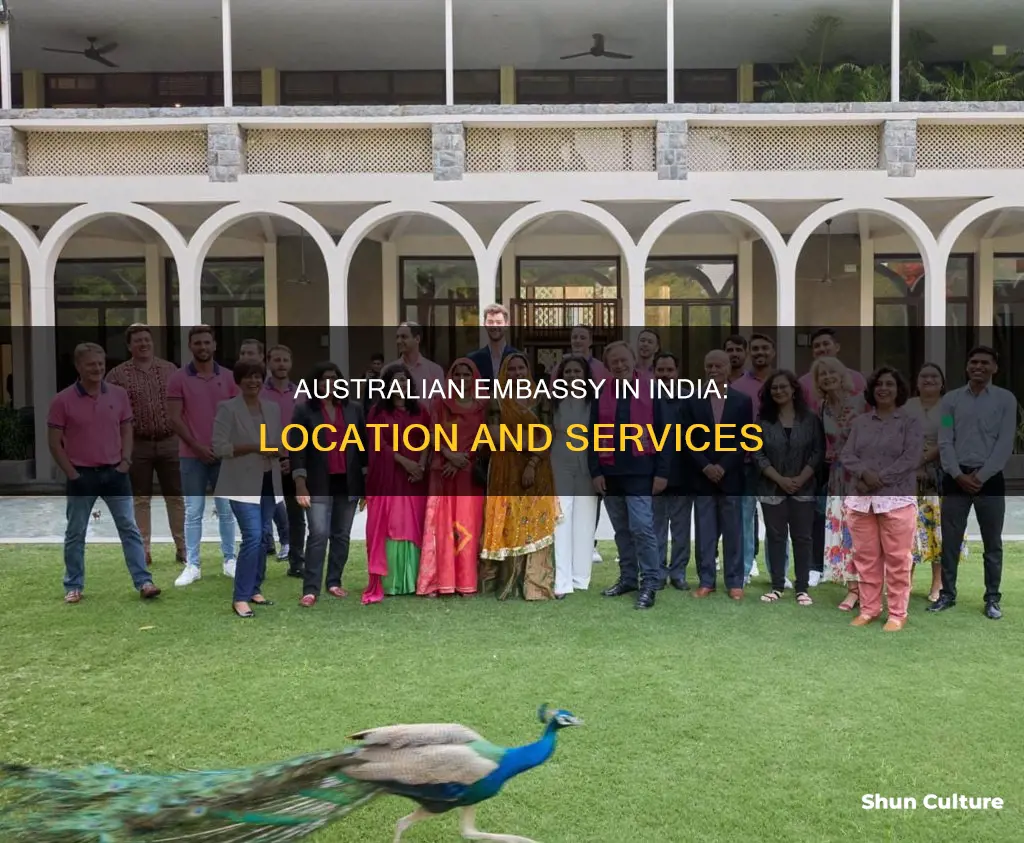 where australian embassy is located in india
