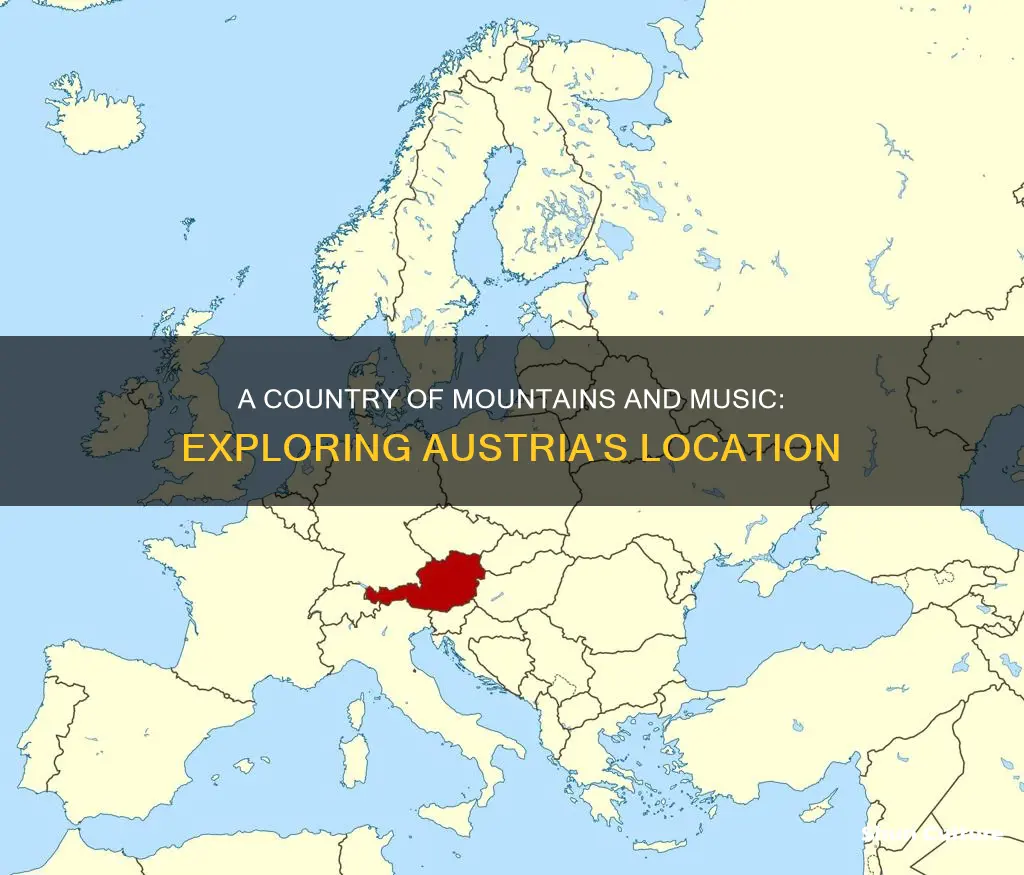 where austria is situated