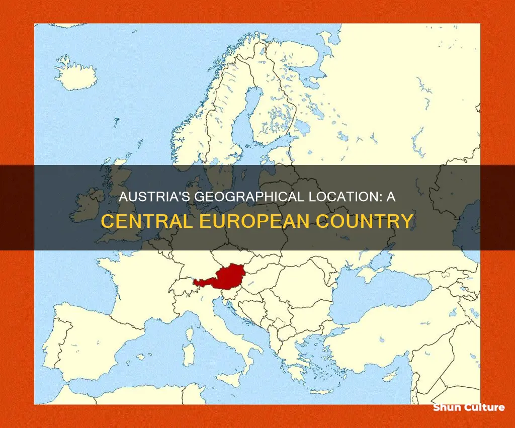where austria is situated