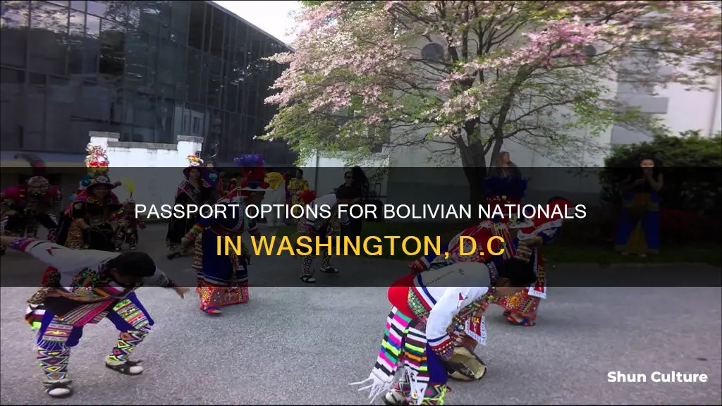 where bolivian nationals get passports in washington dc