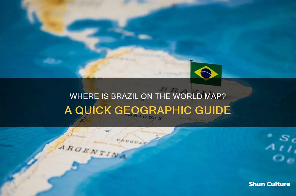 where brazil in world map