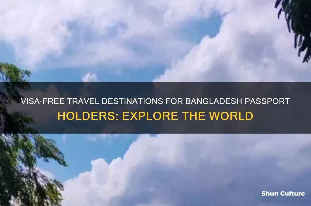 where can bangladesh go without visa