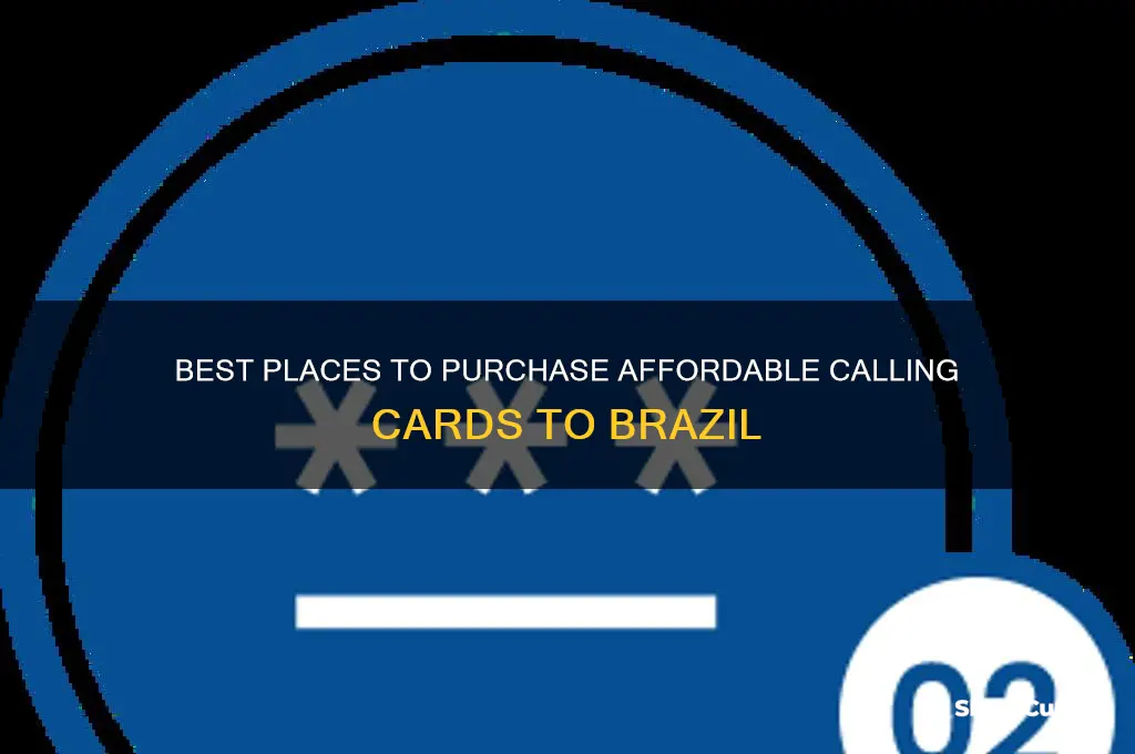 where can I buy a calling card to brazil