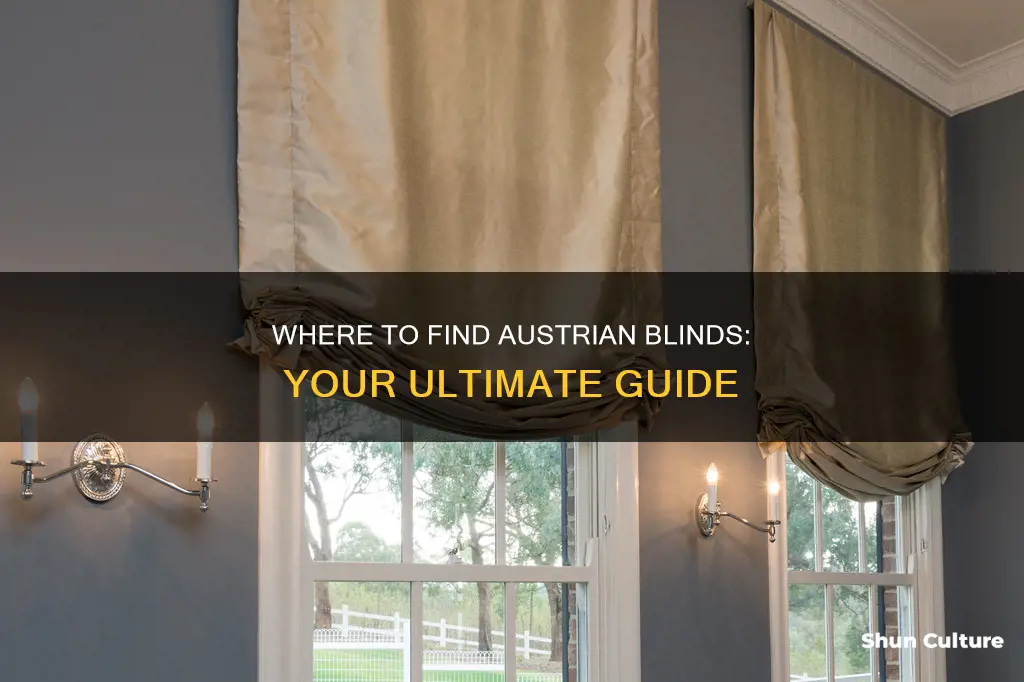 where can I buy austrian blinds