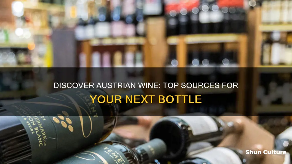 where can I buy austrian wine