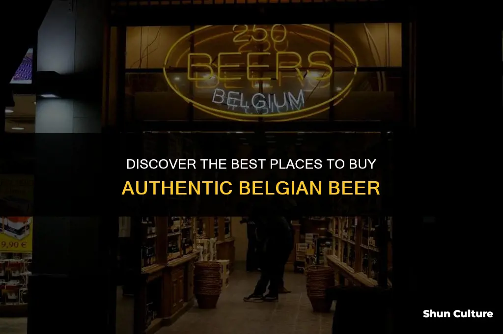 where can I buy belgium beer