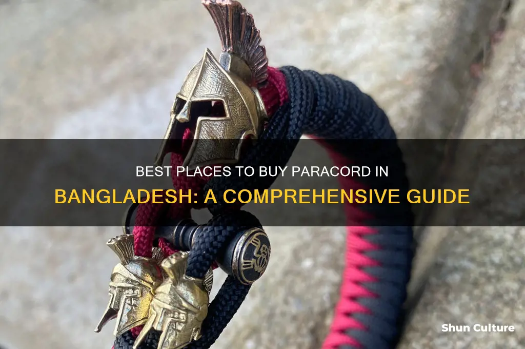 where can I buy paracord in bangladesh
