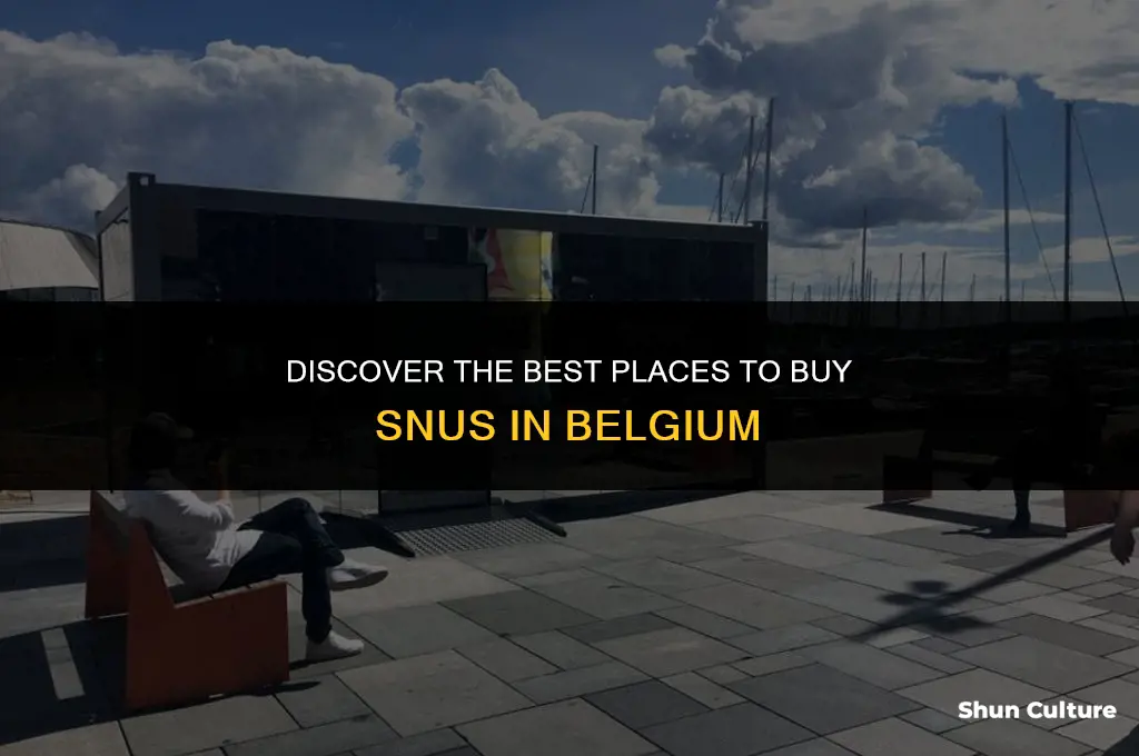 where can I buy snus in belgium
