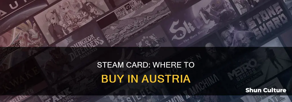 where can I buy steam card in austria