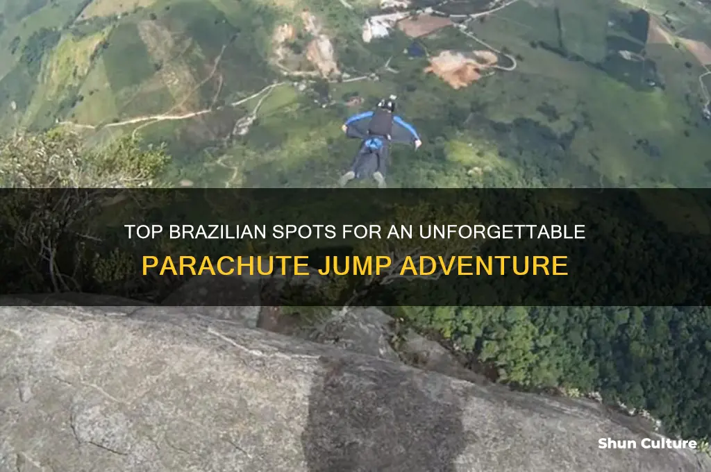where can I do a parachute jump in brazil