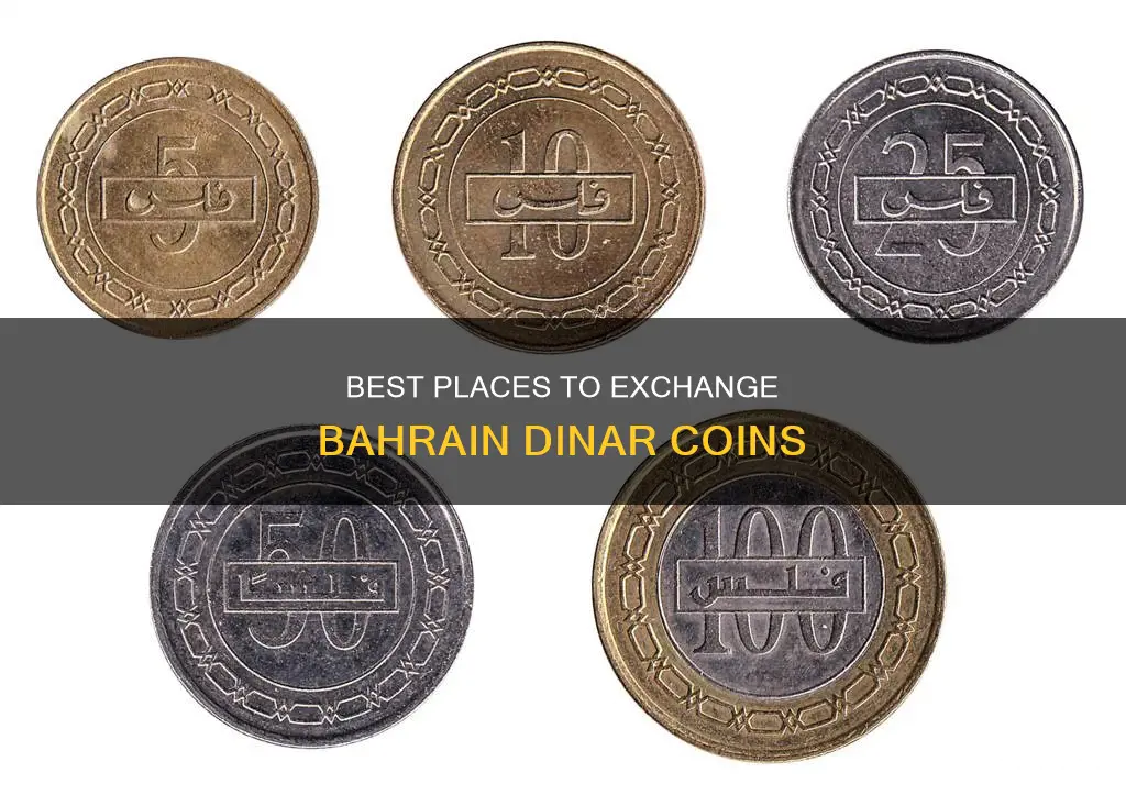 where can I exchange bahrain dinar coins