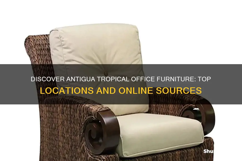 where can I find antigua tropical office furniture