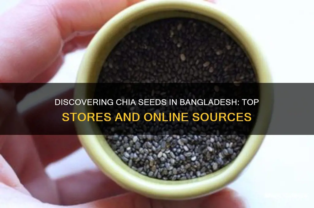 where can I find chia seeds in bangladesh